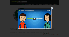 Desktop Screenshot of paylesspenalty.com
